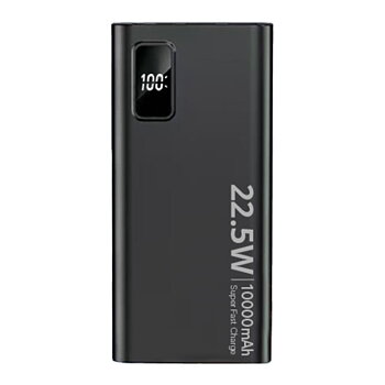 SiGN Super Powerbank 10000mAh, 22.5W - Svart