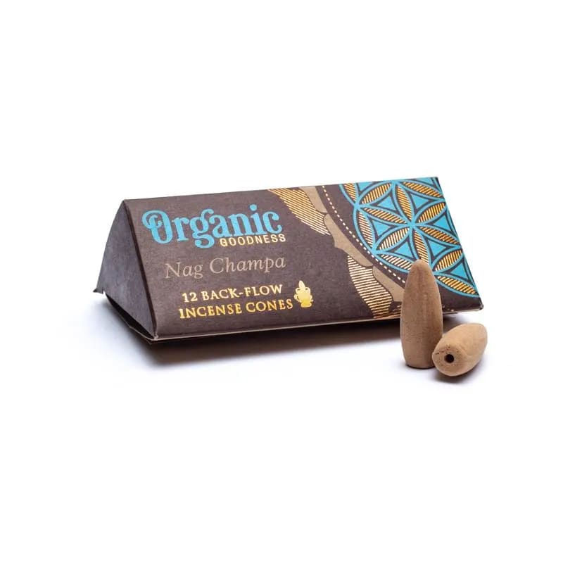 Nag Champa Natural Backflow Rökelsekoner