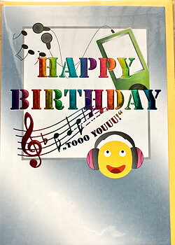 Kort Happy BIRTHDAY,, TOOO YOUUU!”