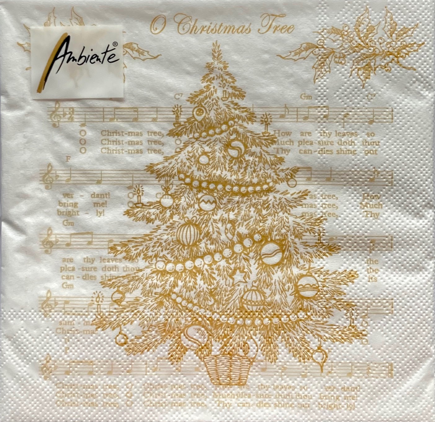 Servett 24 O Christmas Tree