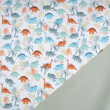 SOFTSHELL DINO - LIGHT GRAY