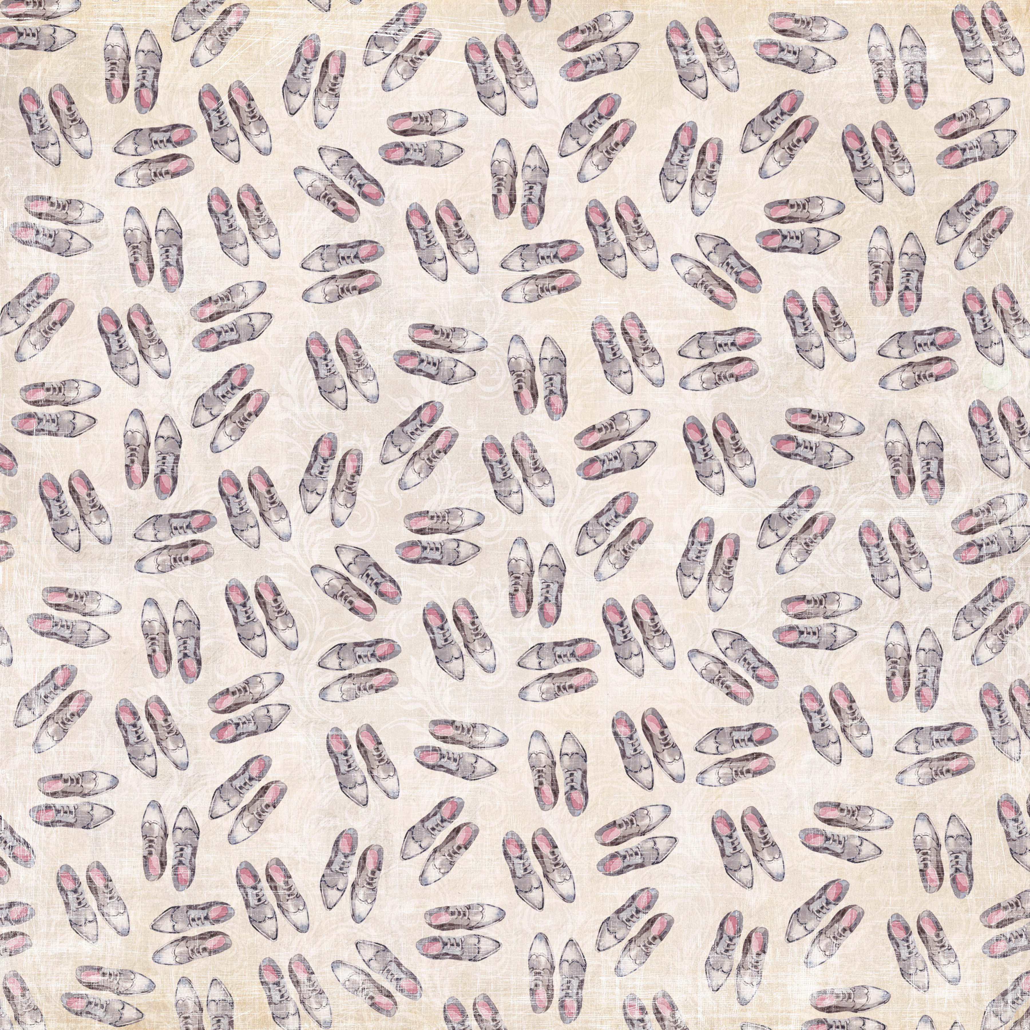 Papper Reprint - Mr & Mrs  -  Flowers - 2