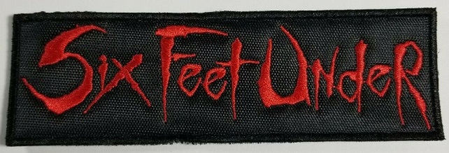 Six Feet Under Red Logo Patch