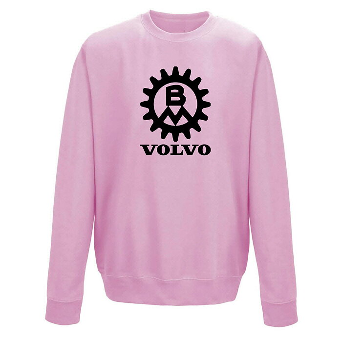 Sweatshirt Volvo BM "kugghjul"-Rosa