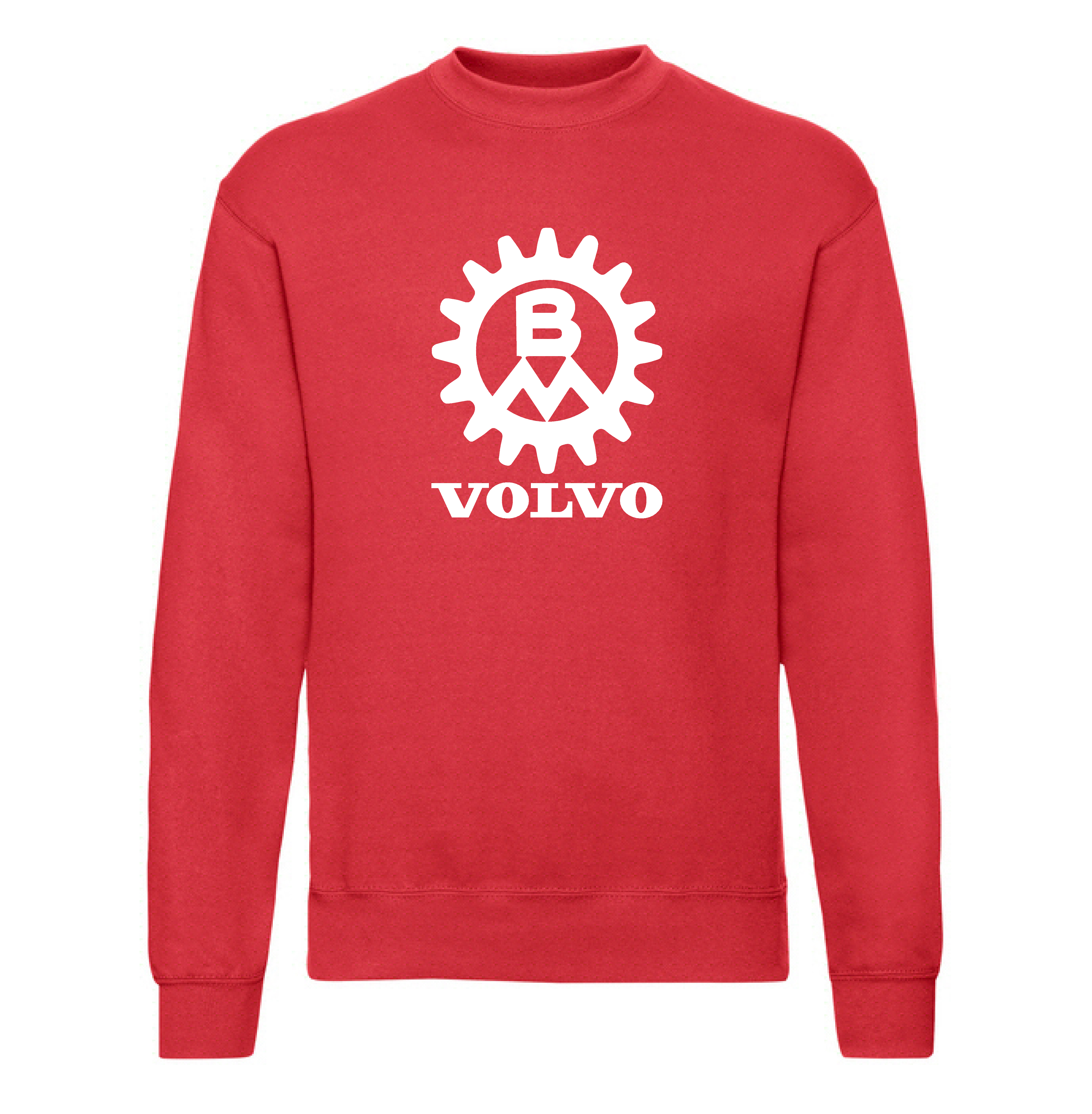 Sweatshirt Volvo BM-Röd