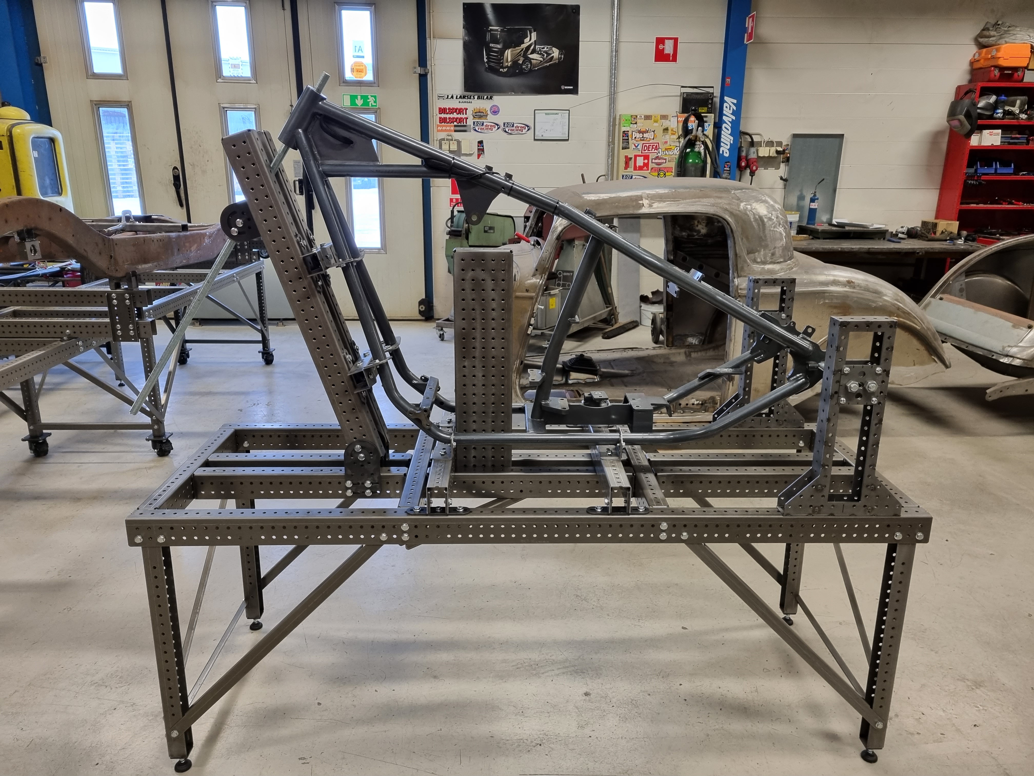 ME Racing Multi-jig Startpaket för ramtillverkning MC - 2