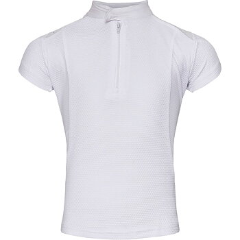 Equipage Fleur S/S Showshirt hvit barn og voksen
