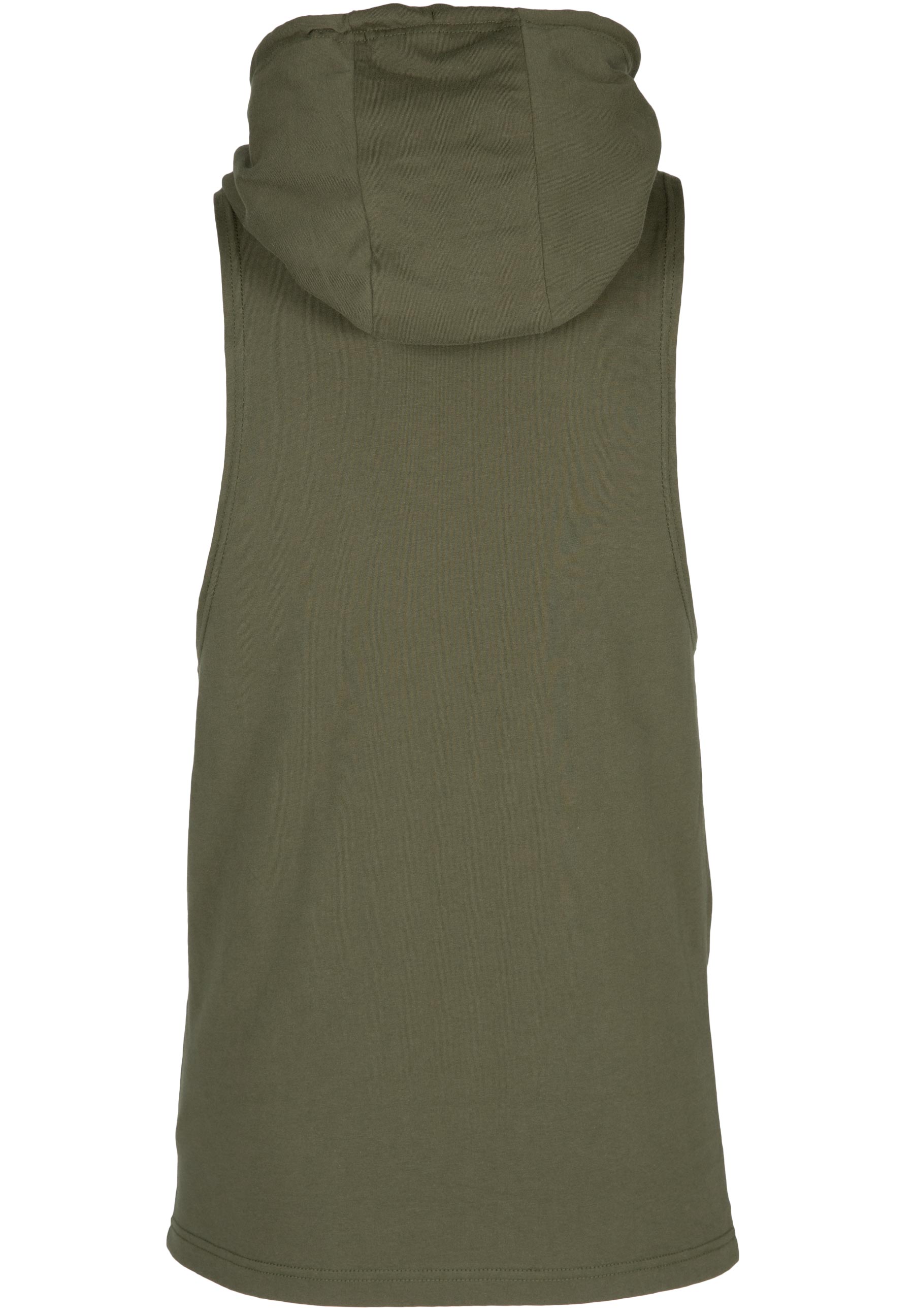 Rogers Hooded Tank Top, army green - 6