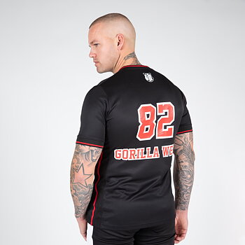 San Mateo T-Shirt, black/red