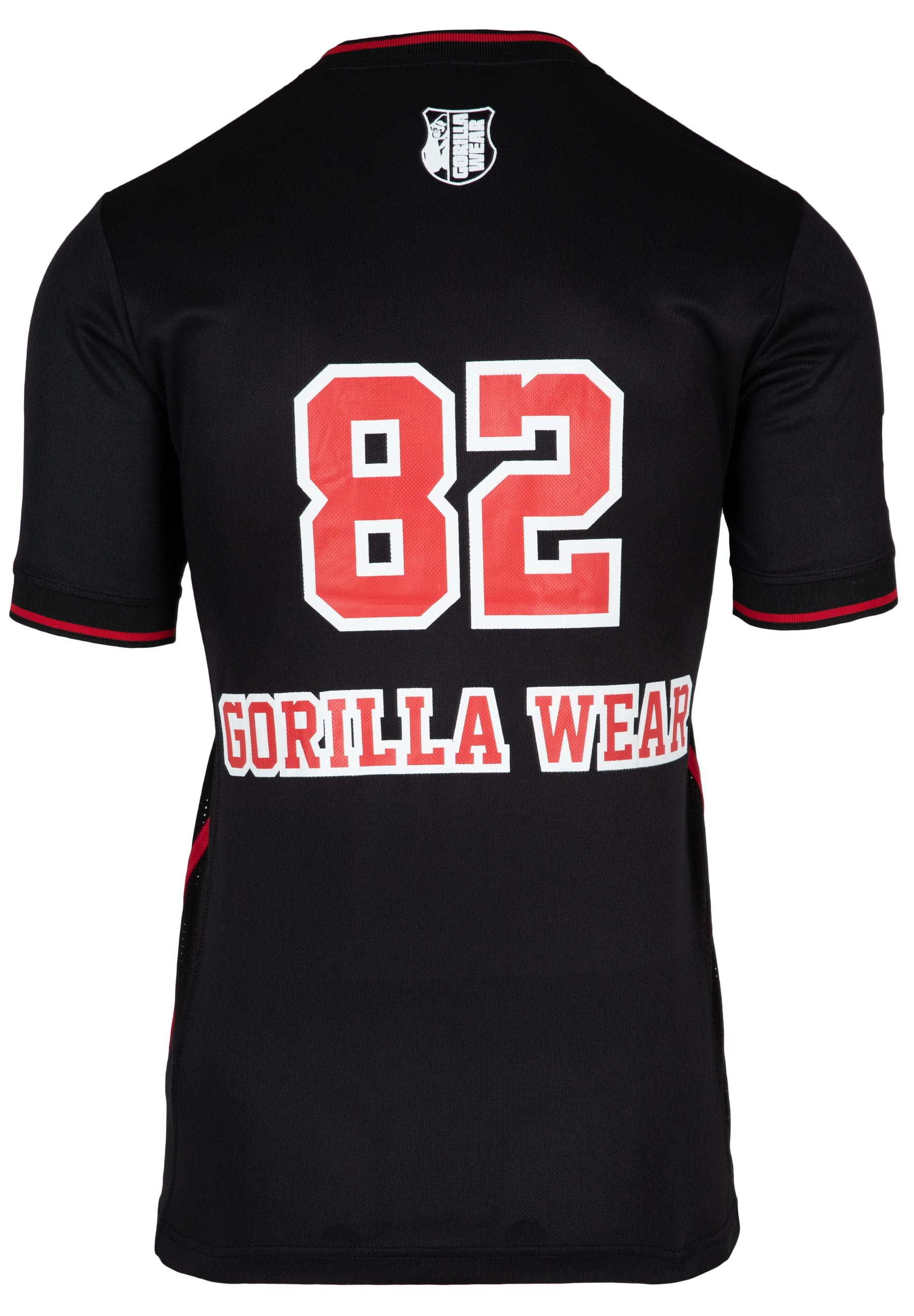 San Mateo T-Shirt, black/red - 6