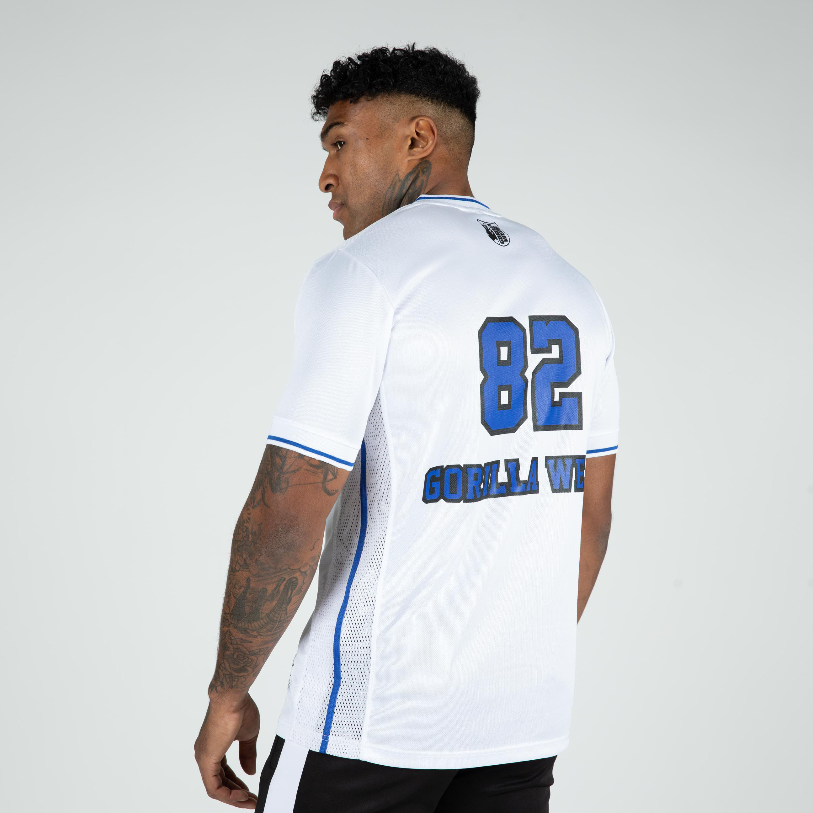 San Mateo T-Shirt, white/blue - 2
