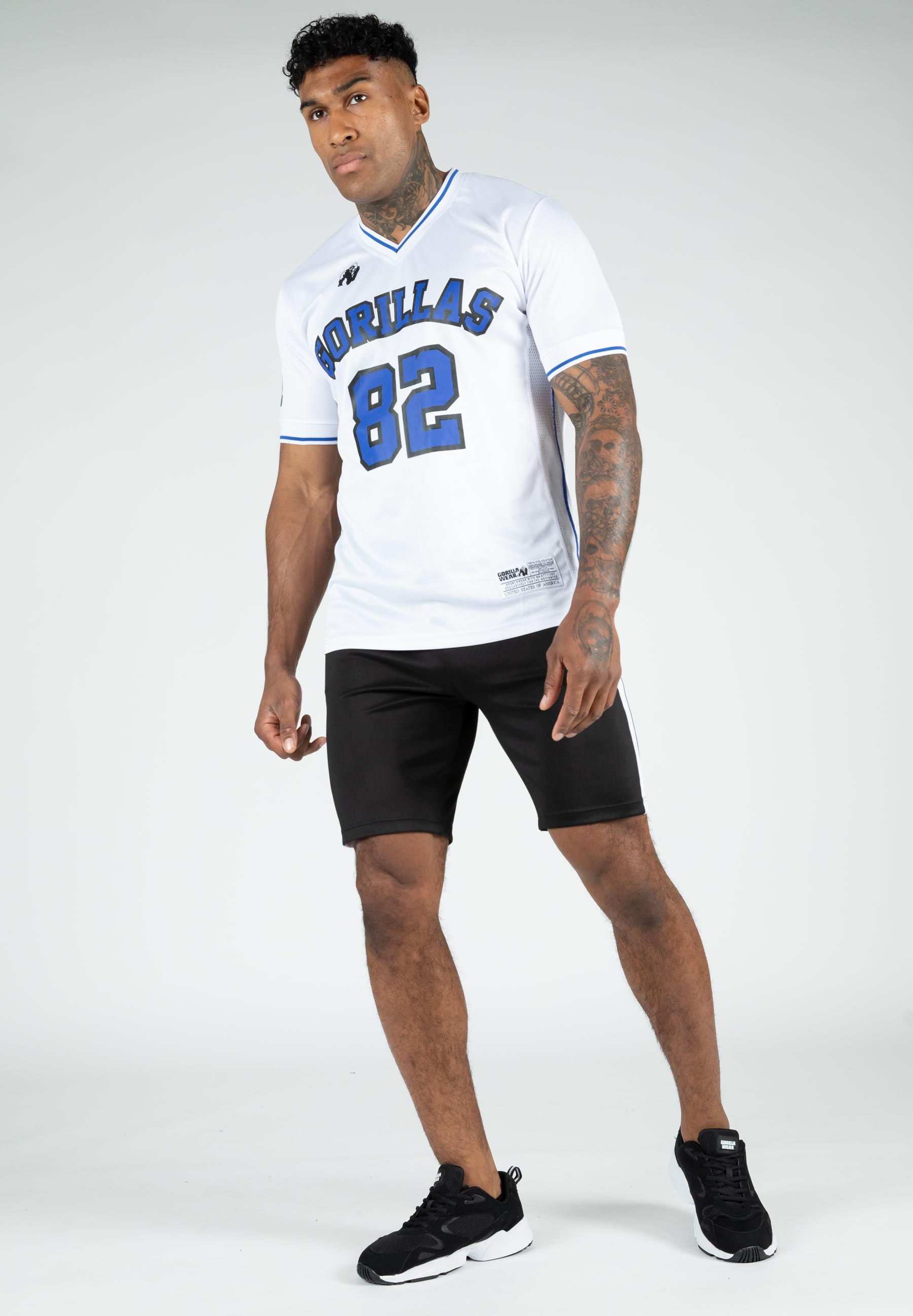San Mateo T-Shirt, white/blue - 6