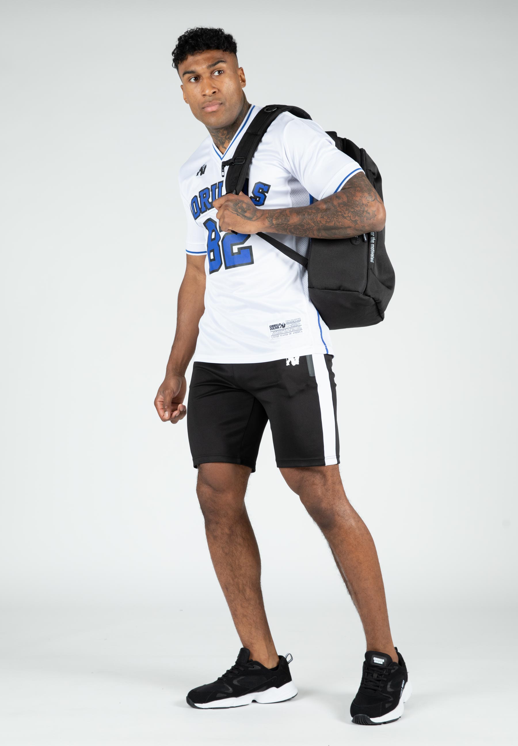 San Mateo T-Shirt, white/blue - 7