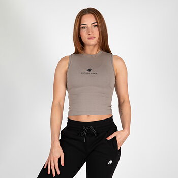 Livonia Crop Top, beige