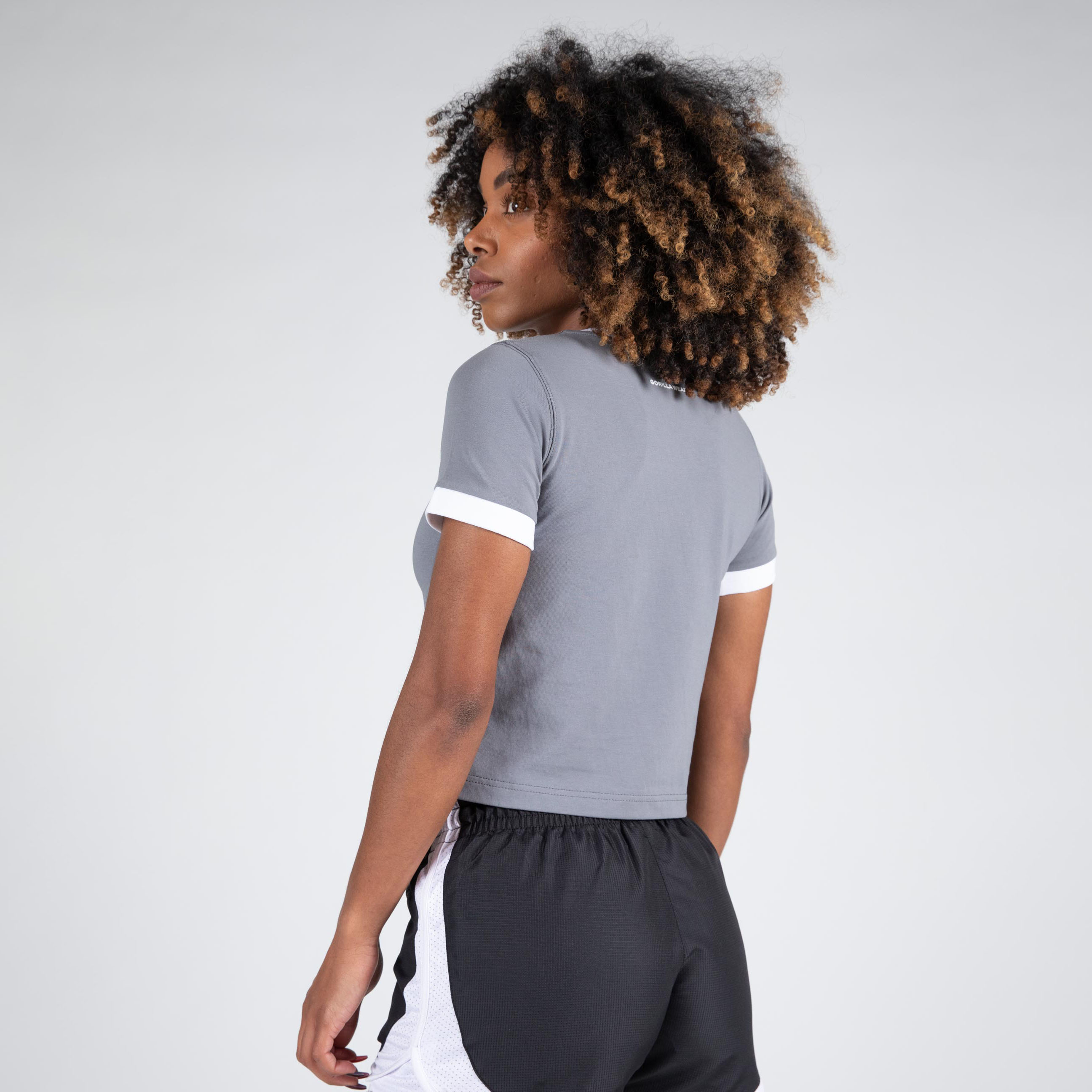 New Orleans Cropped T-Shirt, grey - 2