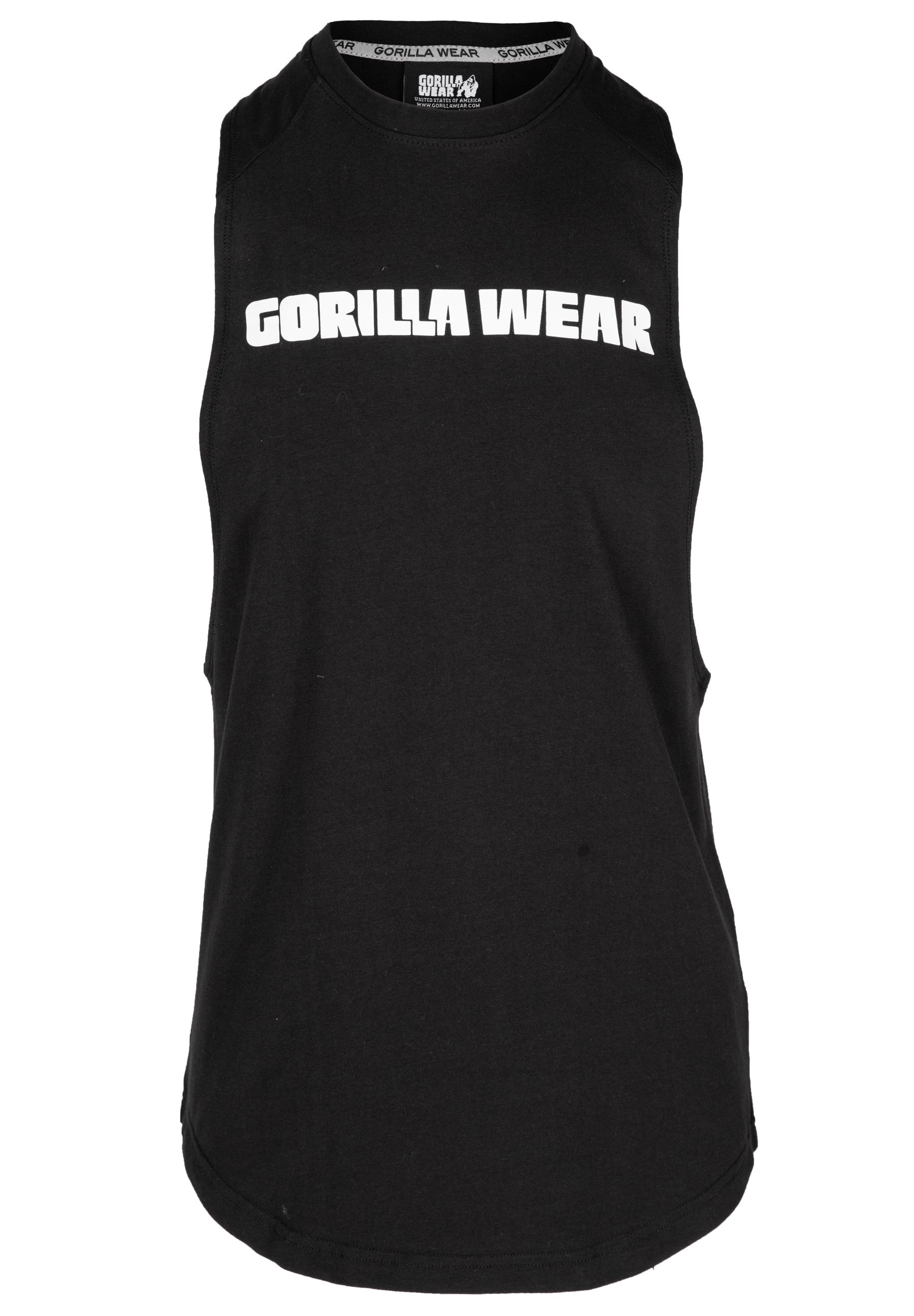 Milo Drop Armhole Tank Top, black - 5