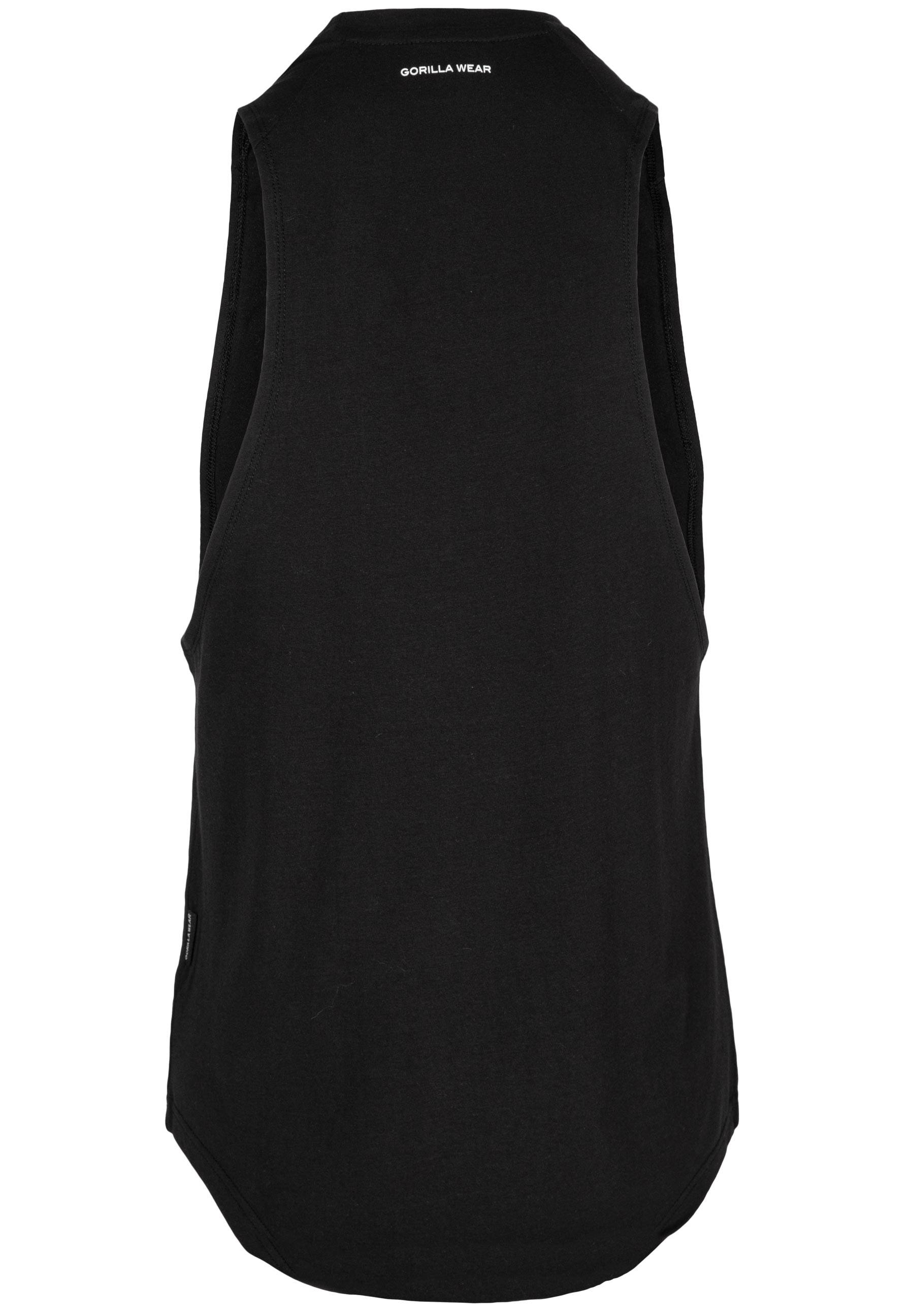 Milo Drop Armhole Tank Top, black - 6