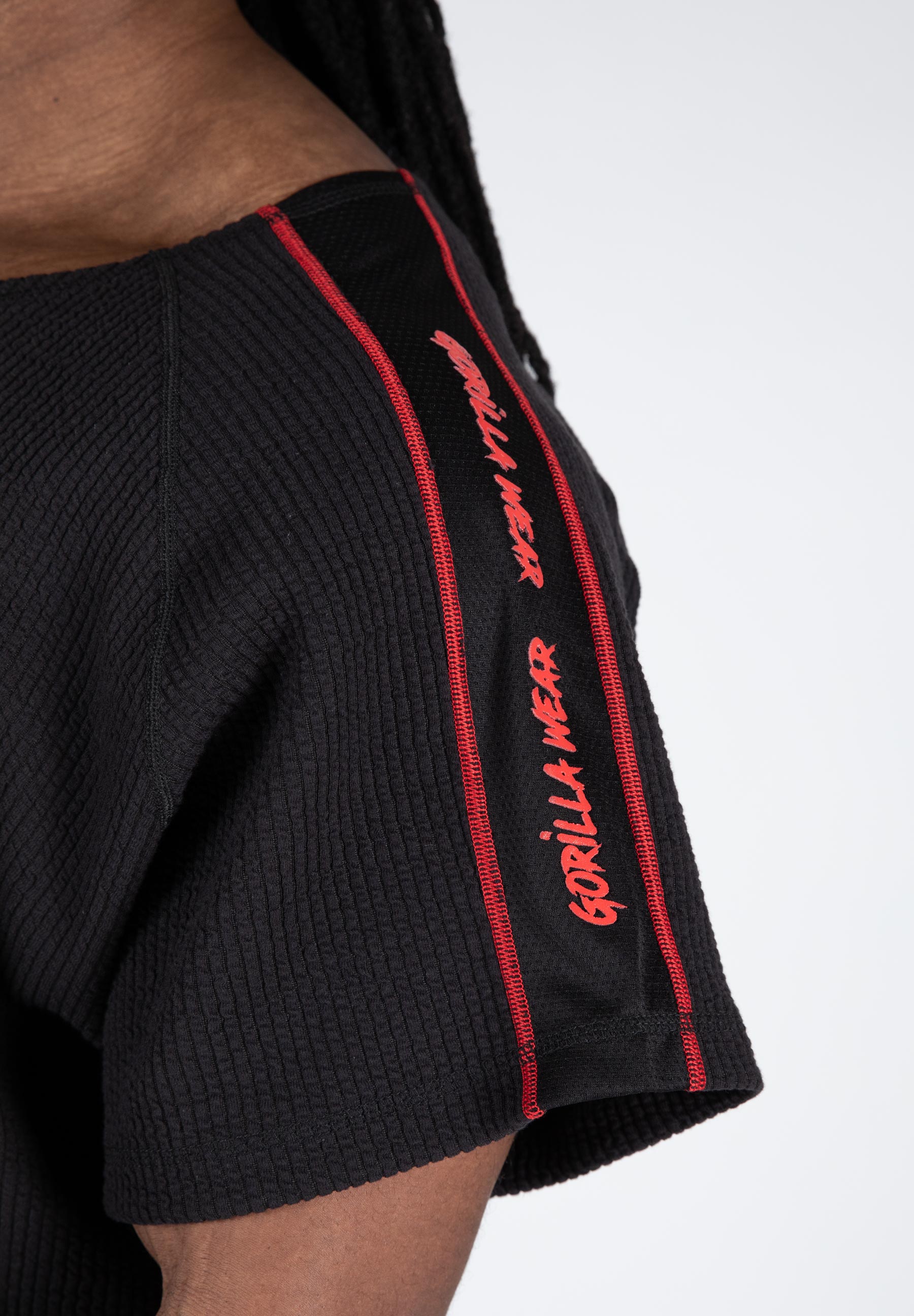 Buffalo Old School Workout Top, black/red - 7