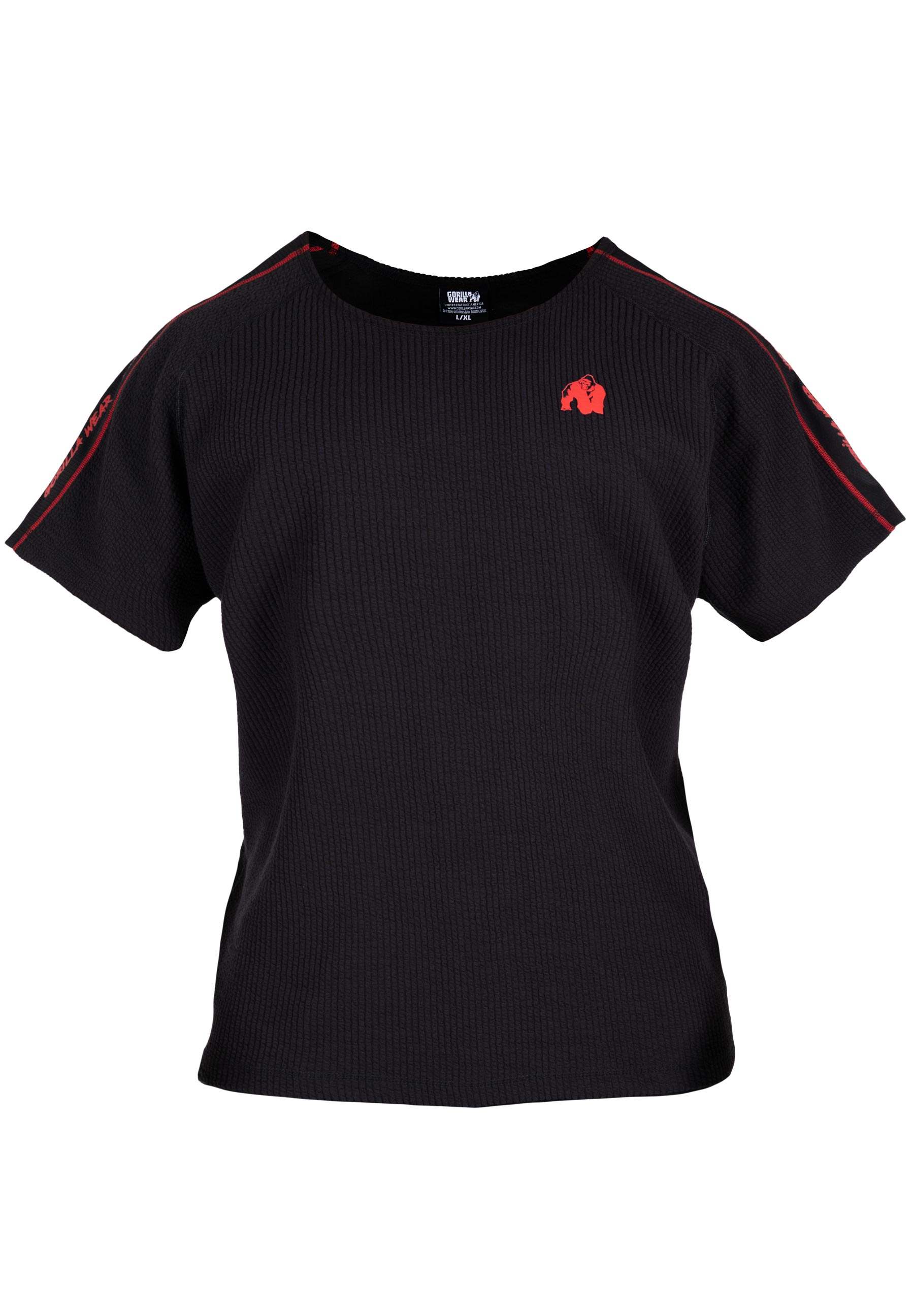 Buffalo Old School Workout Top, black/red - 5