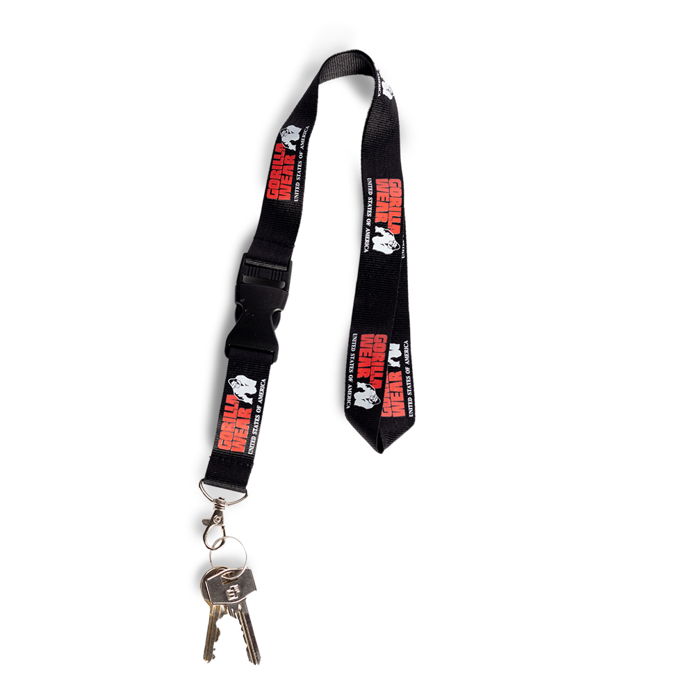 Eloy Lanyard, black/red - 3