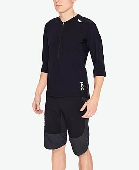POC Resistance Enduro 3/4 Jersey - Svart Cykeltröja