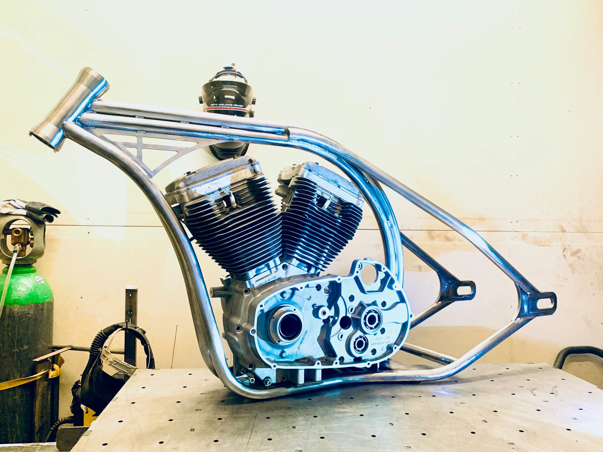 NCCR Shotgun Hardtail Frame Docol steel - 2