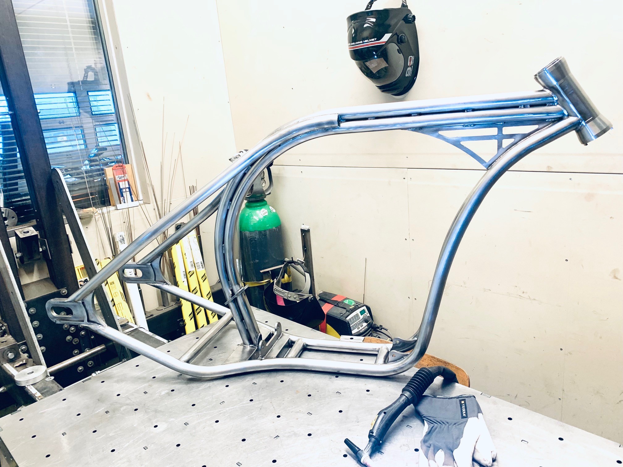 NCCR Shotgun Hardtail Frame Docol steel - 8