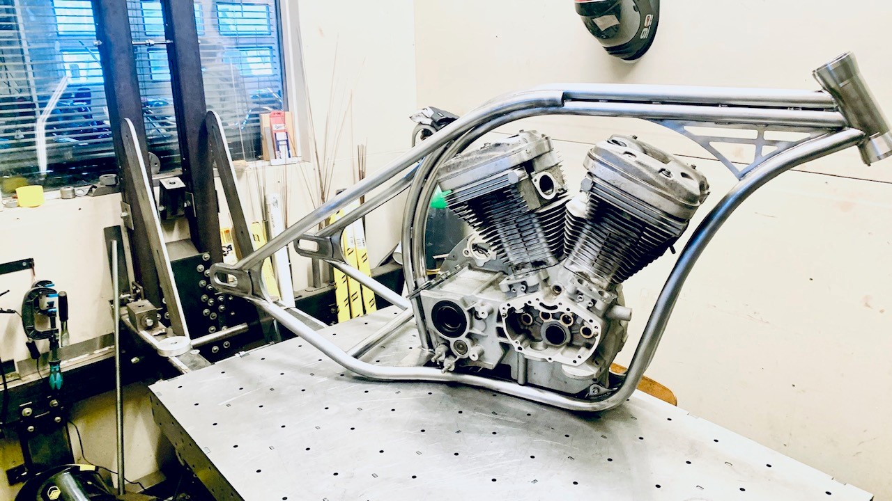 NCCR Shotgun Hardtail Frame Docol steel - 3