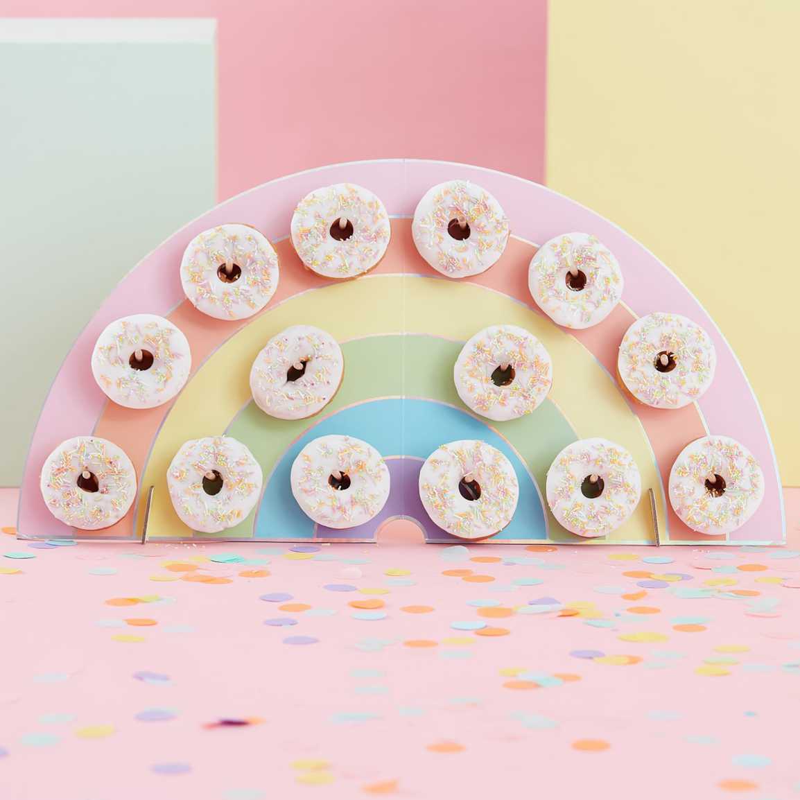 Donut Wall Regnbåge