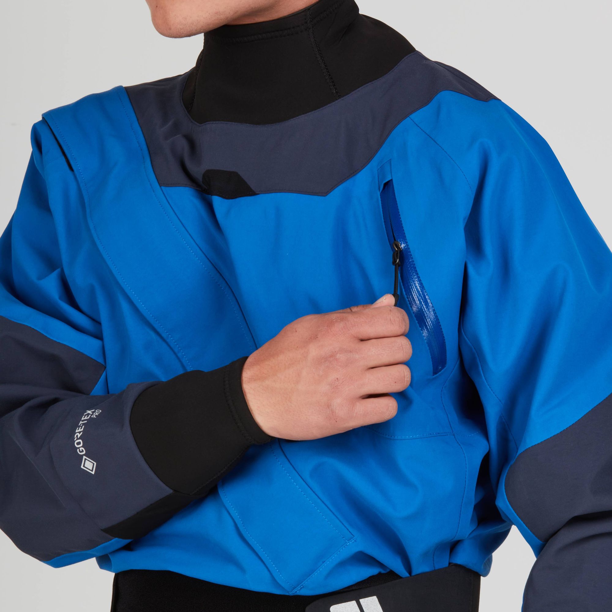 NRS Men's Axiom GORE - TEX Pro dry suit Blue - 6