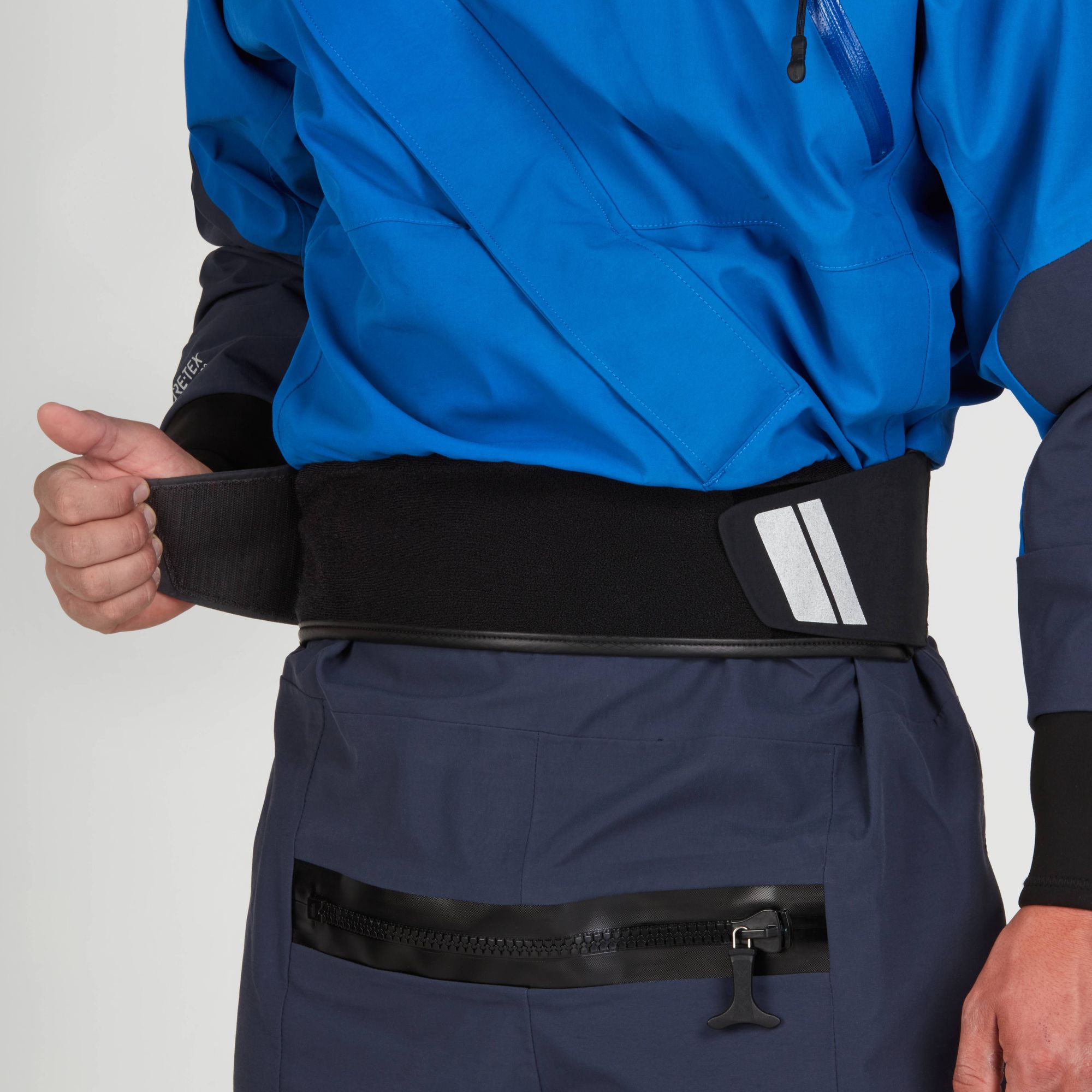 NRS Men's Axiom GORE - TEX Pro dry suit Blue - 7