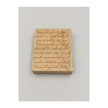 Hero Arts Rubber Stamps Second Hand - Italian Poetry Background