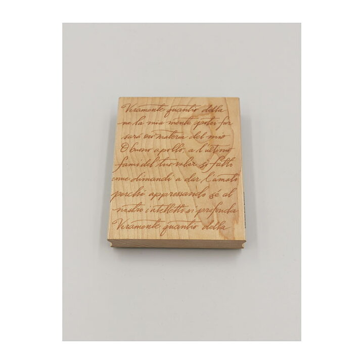 Hero Arts Rubber Stamps Second Hand - Italian Poetry Background