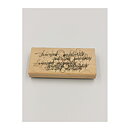 Rubber Stamps Second Hand - Alphabet Cursivs