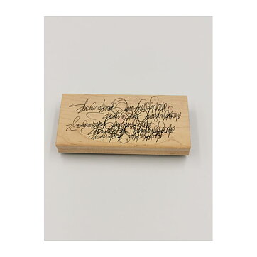 Rubber Stamps Second Hand - Alphabet Cursivs