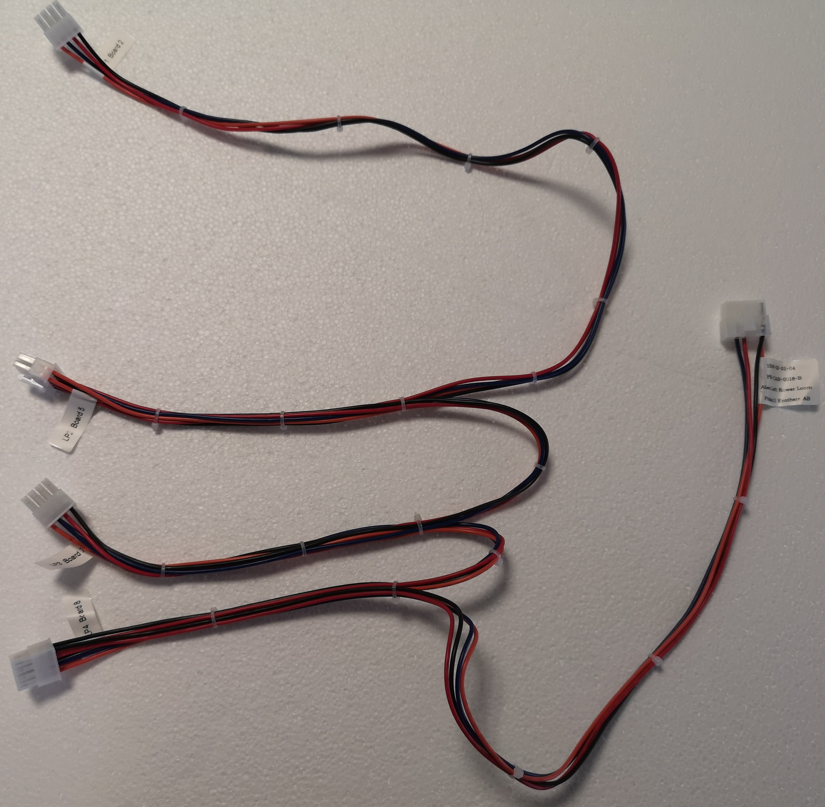 Left Power Cable Rev.B - 2