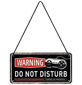Skylt - Do not disturb - Gaming in progress