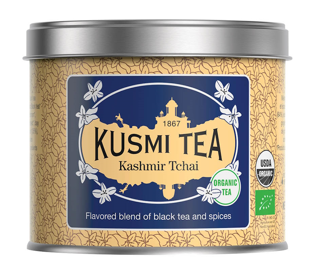 Kusmi Kashmir Tchai Ekologisk - Plåtburk 100 gram 