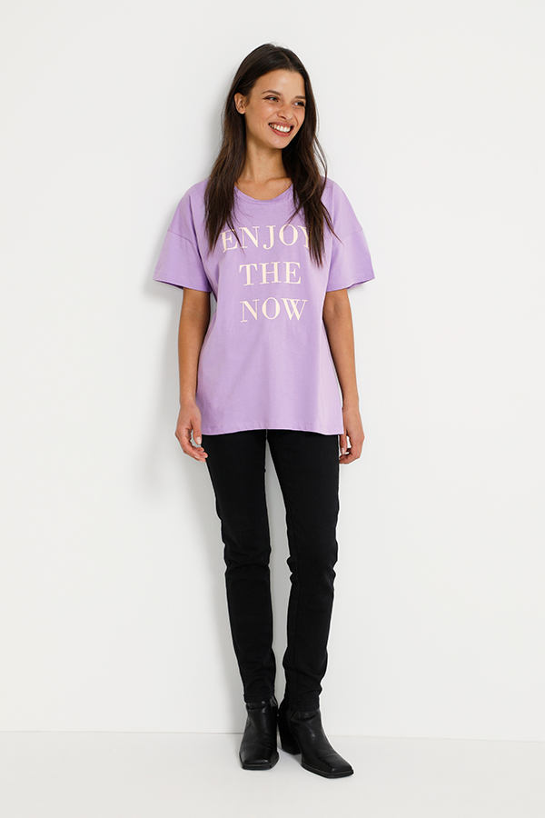 Kaffe - Merian T-shirt Sunlit Allium - 3