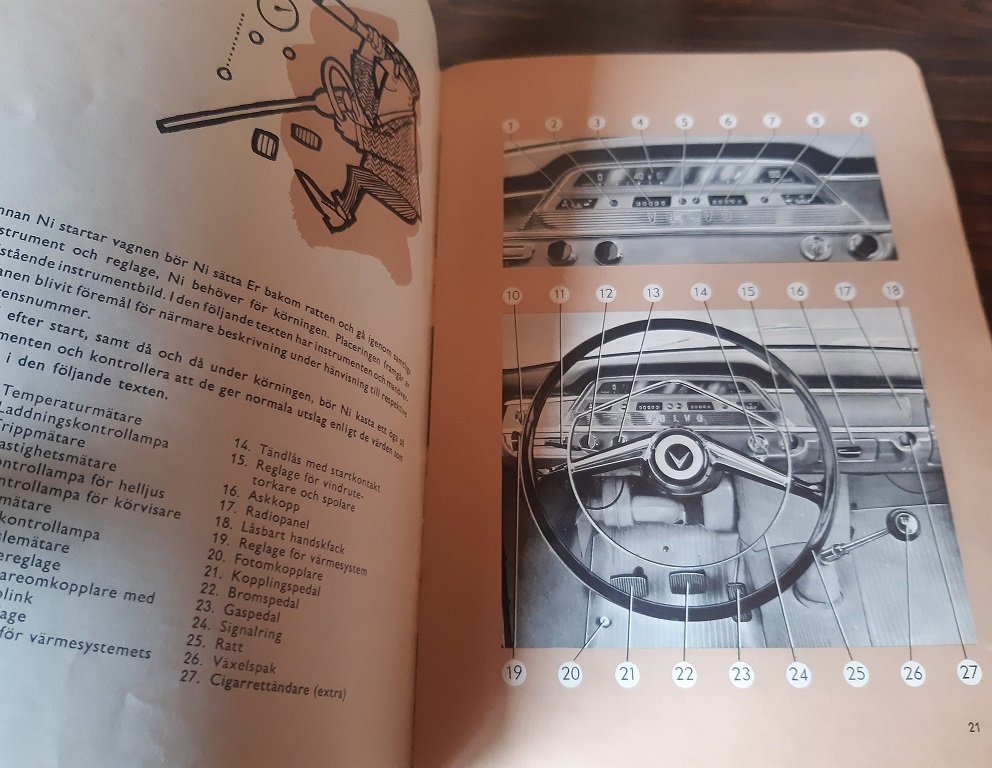 1968 Volvo Duett P 210 P Instruktionsbok - 2