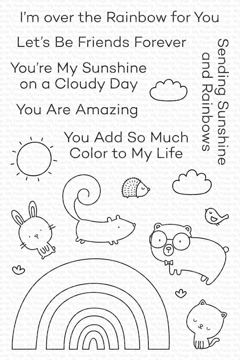 MY FAVORITE THINGS -Rainbow Critters