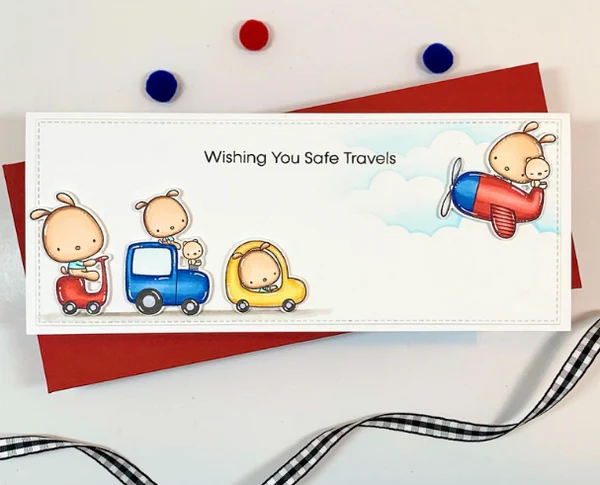 MY FAVORITE THINGS -Anywhere with You STAMP & DIE SET - 3