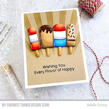 MY FAVORITE THINGS-MSTN Pair of Popsicles Die-namics 