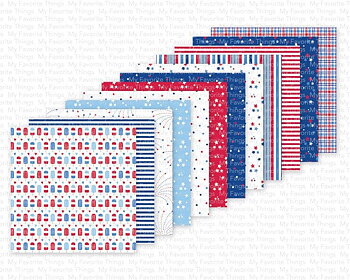My Favorite Things -MSTN Stars and Stripes Paper Pad