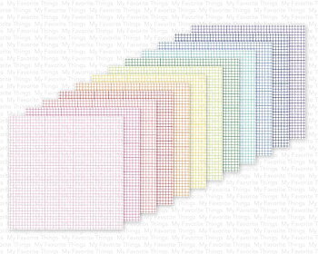 My Favorite Things -MSTN Rainbow Grid Paper Pad
