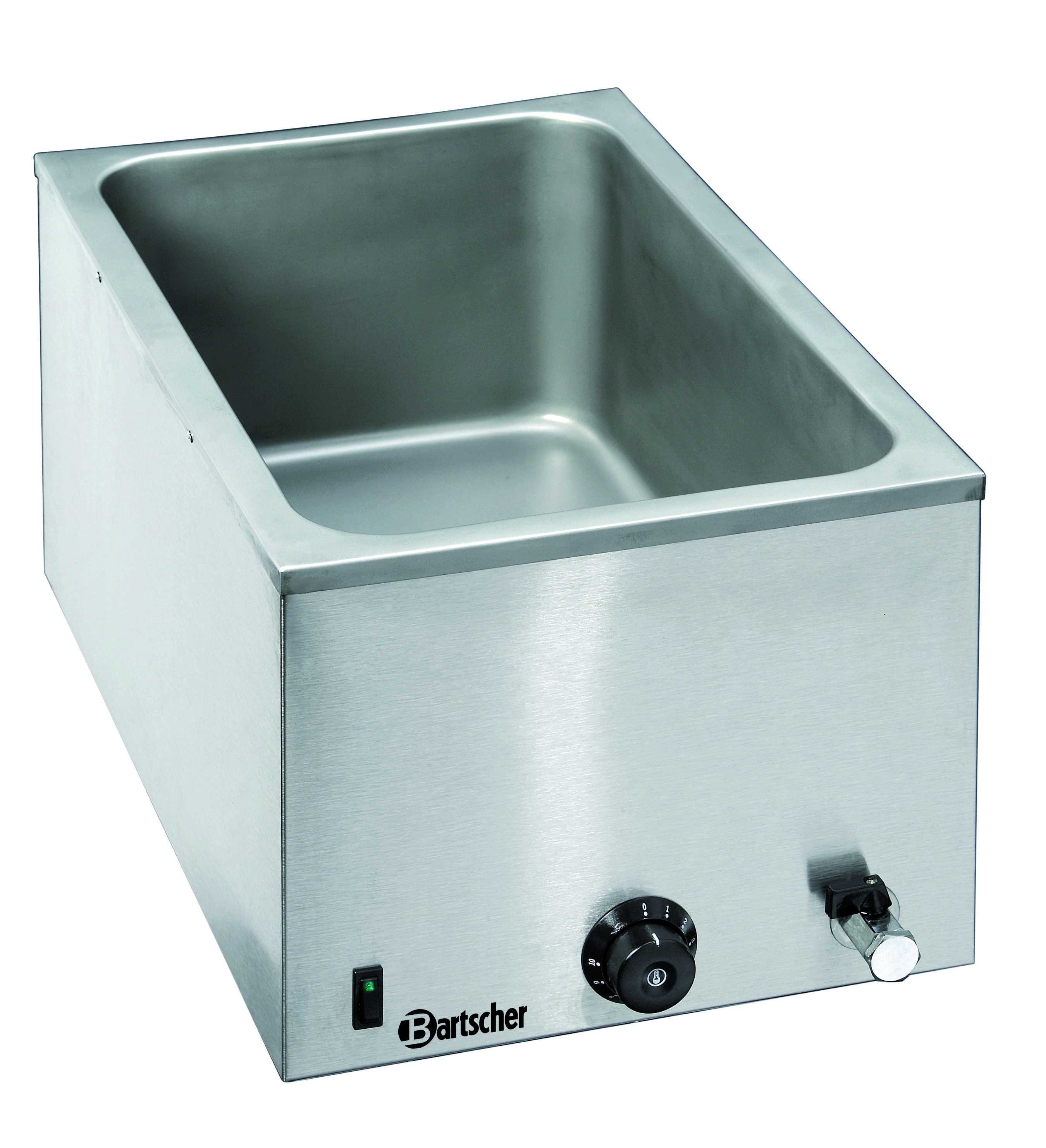 Vattenbad GN 1/1, 200 mm, med kran, 50–60 Hz - 2