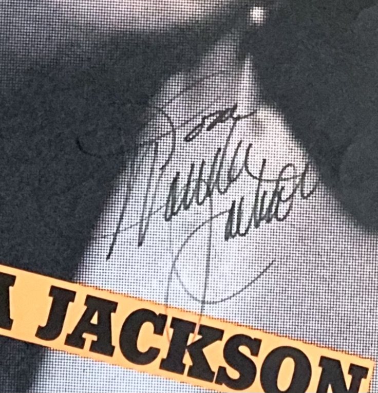 WANDA JACKSON - Svensk / SIGNERAD! Skandinavisk Turnéaffisch (1976)  - 2