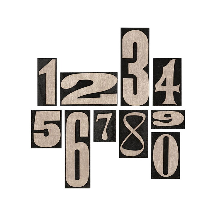 Tim Holtz Idea-Ology - Number Blocks