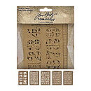 Tim Holtz Idea-Ology Stencil Cards