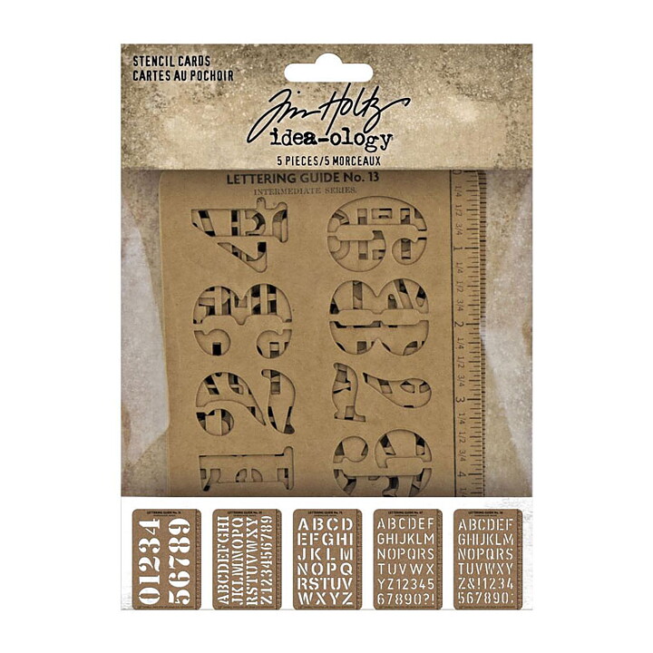 Tim Holtz Idea-Ology Stencil Cards